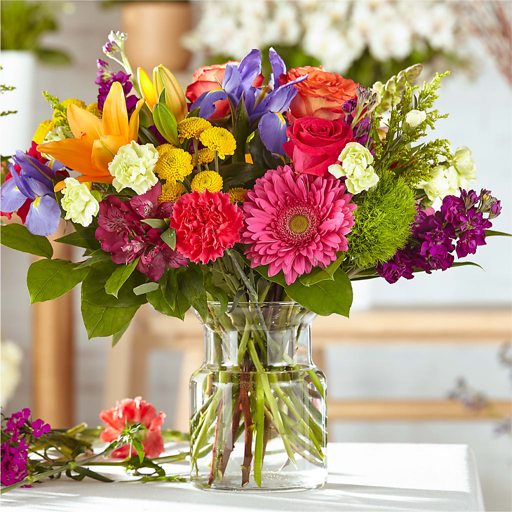 Bold & Bright – A Florist Original – MAY'S FLORAL, Nevada MO