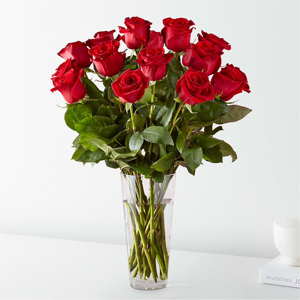 Long Stem Red Rose Bouquet – MAY'S FLORAL, Nevada MO