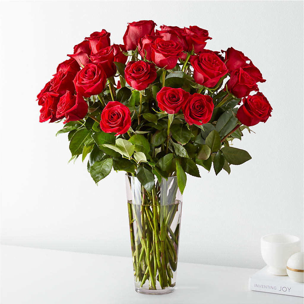 Long Stem Red Rose Bouquet – MAY'S FLORAL, Nevada MO