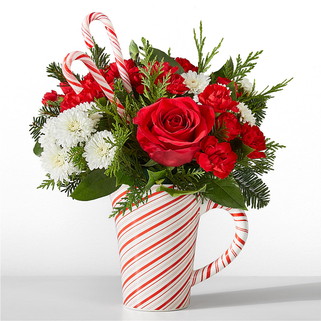 Peppermint Swirl Mug – MAY'S FLORAL, Nevada MO