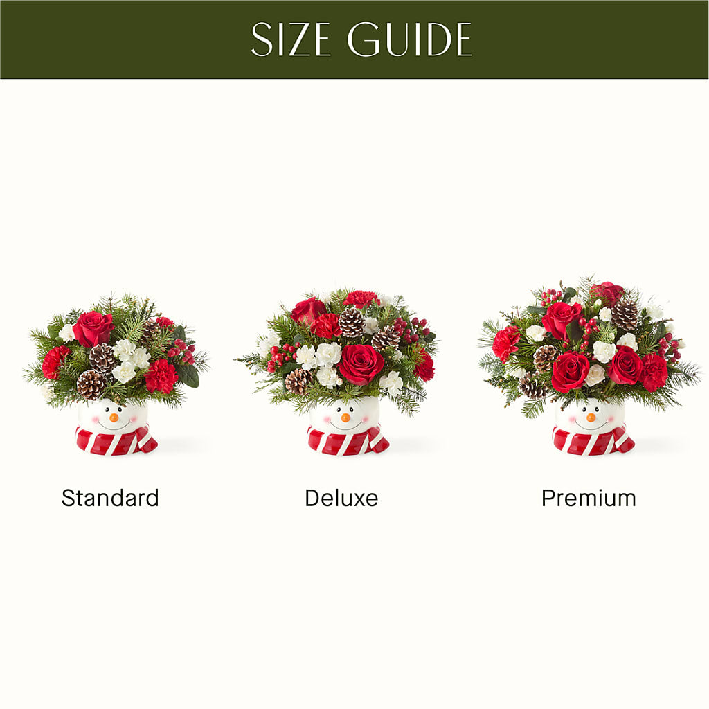 Jolly Snowman Bouquet – MAY'S FLORAL, Nevada MO