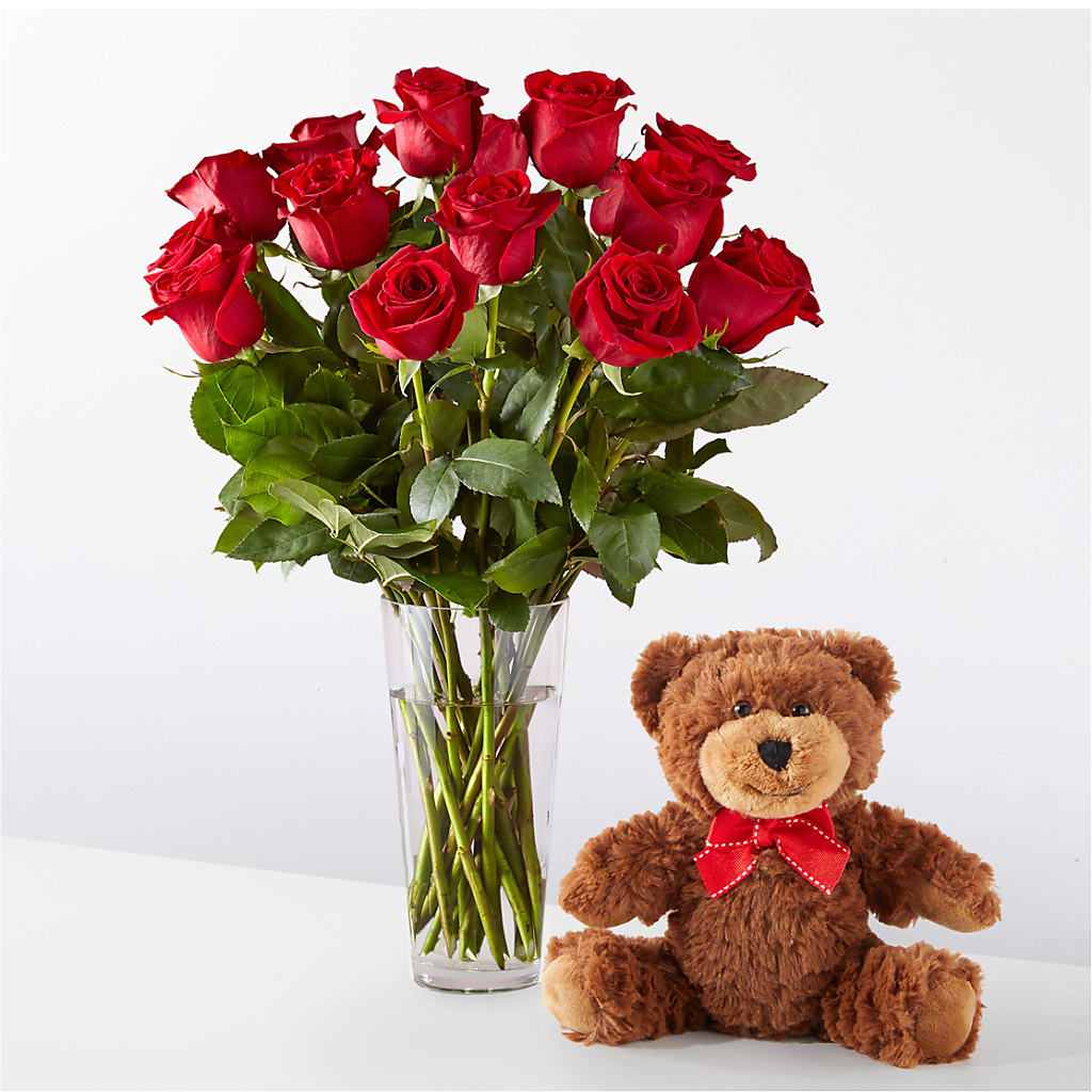 Romantic Long Stem Red Rose Bouquet Bundles – MAY'S FLORAL, Nevada MO