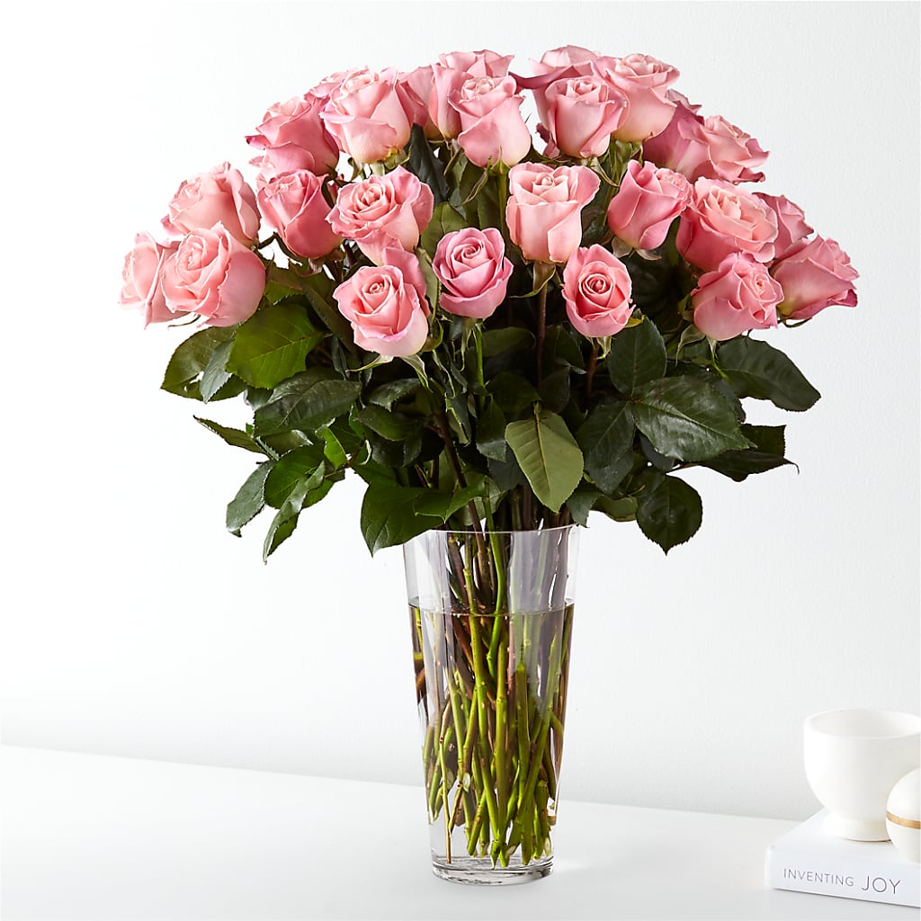 Long Stem Pink Rose Bouquet – MAY'S FLORAL, Nevada MO