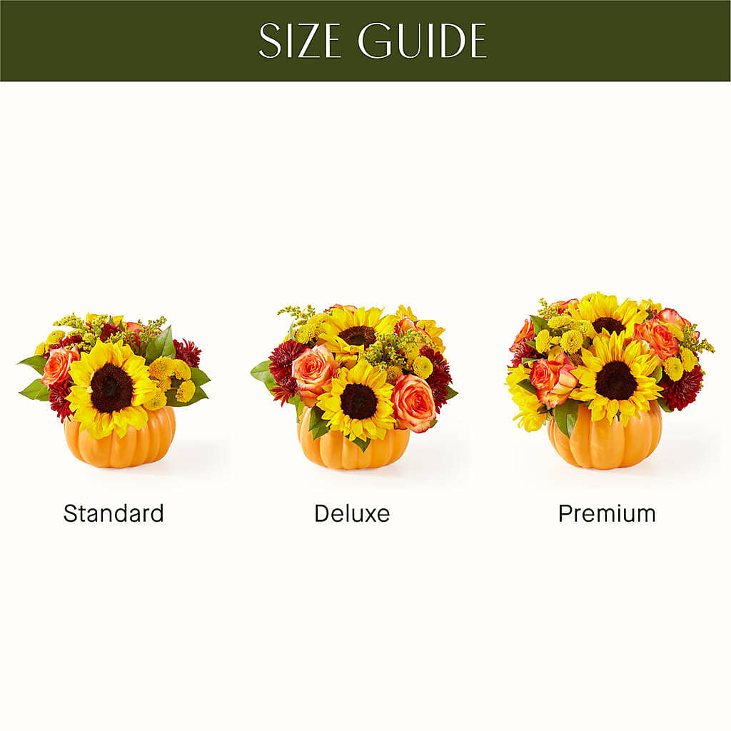 Golden Gourd Pumpkin Bouquet – MAY'S FLORAL, Nevada MO