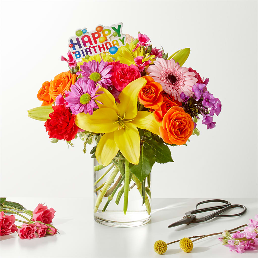 Cue the Confetti - A Florist Original – MAY'S FLORAL, Nevada MO