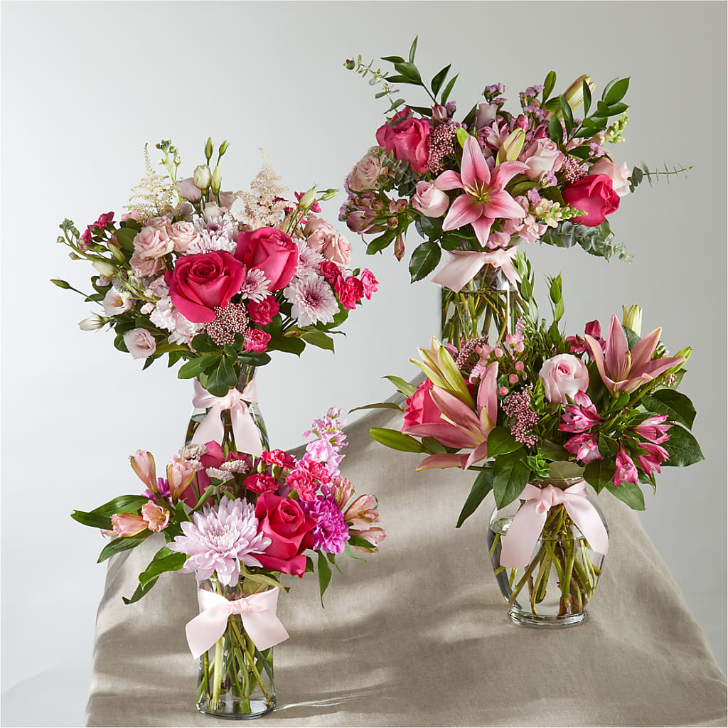 Pink Ribbon - A Florist Original – MAY'S FLORAL, Nevada MO