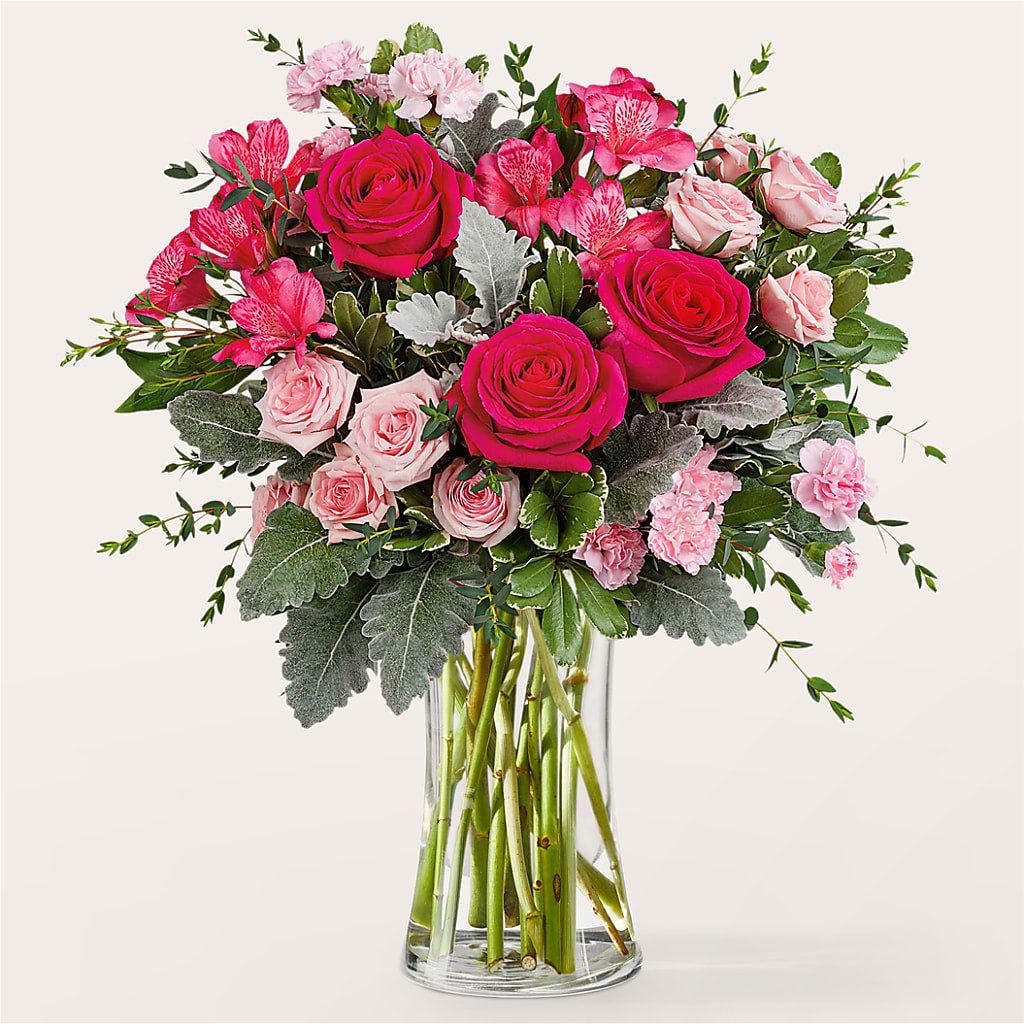 Tickled Pink Bouquet – MAY'S FLORAL, Nevada MO