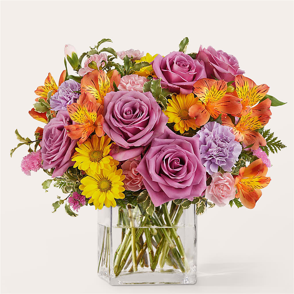 Shades of Happiness Bouquet – MAY'S FLORAL, Nevada MO