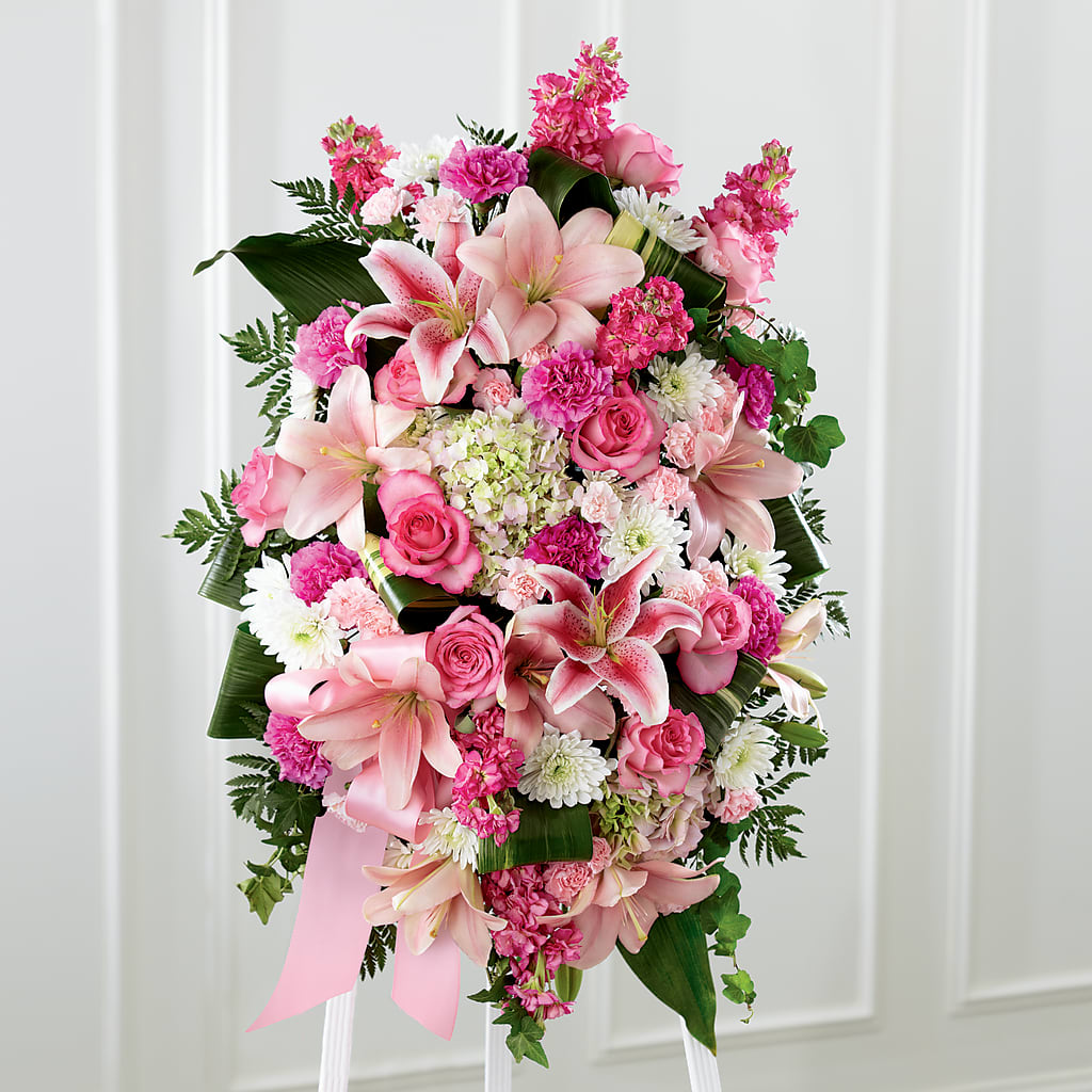 Comforting Standing Spray – MAY'S FLORAL, Nevada MO