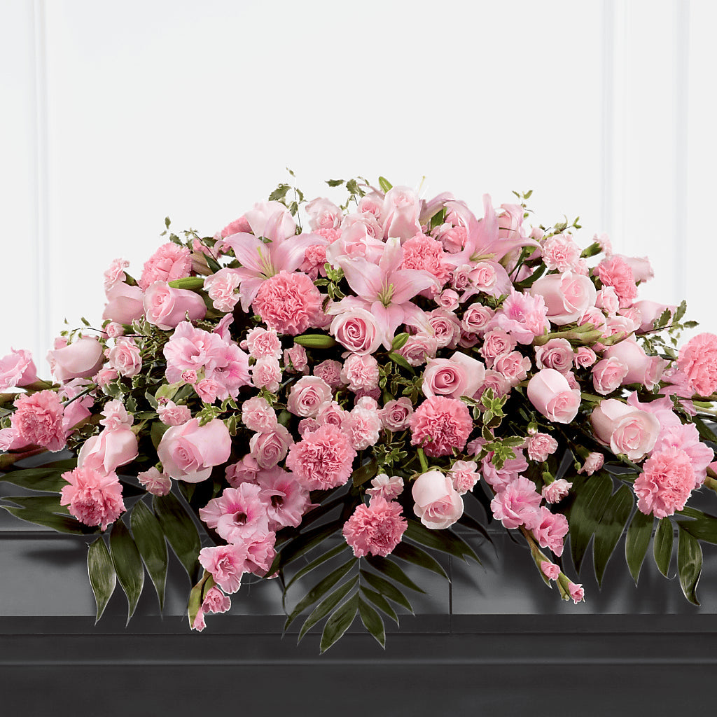 Garden of Comfort Casket Spray (Standard) – MAY'S FLORAL, Nevada MO