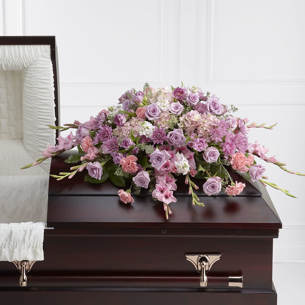Immorata Casket Spray – MAY'S FLORAL, Nevada MO