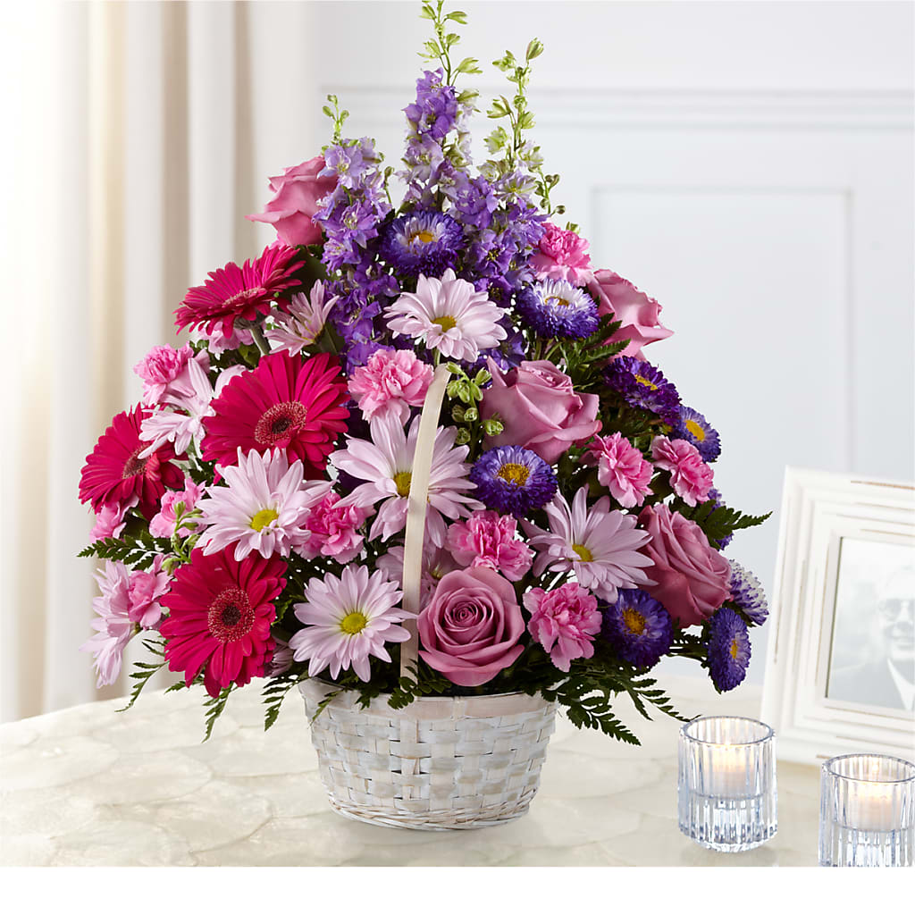 Pastel Peace Basket – MAY'S FLORAL, Nevada MO