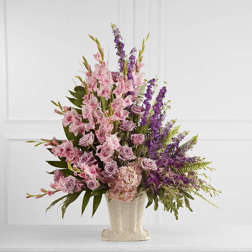 Flowing Garden Arrangement – MAY'S FLORAL, Nevada MO