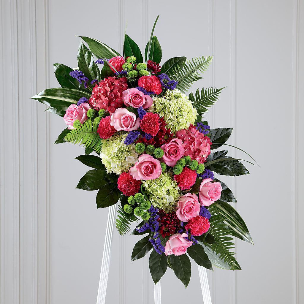 Refreshing Mix Standing Spray – MAY'S FLORAL, Nevada MO