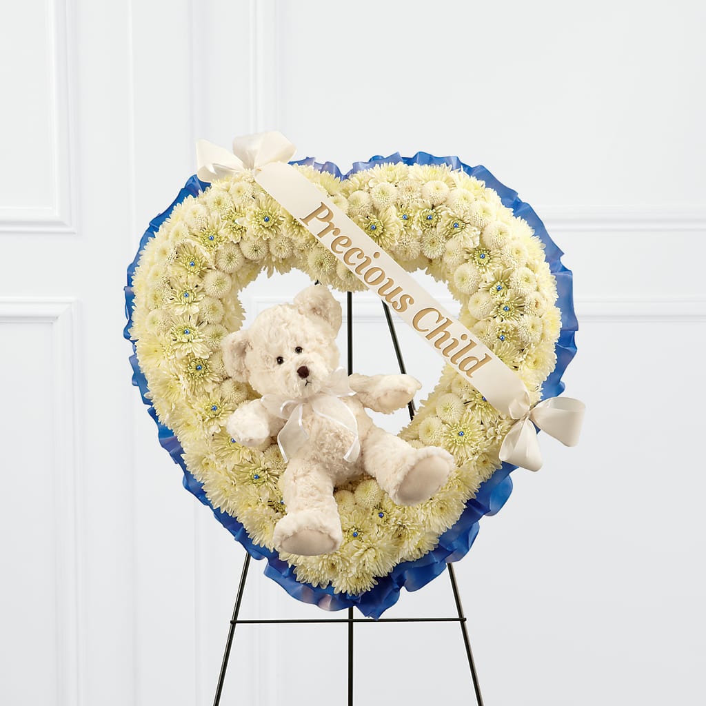 Precious Child Standing Heart – MAY'S FLORAL, Nevada MO