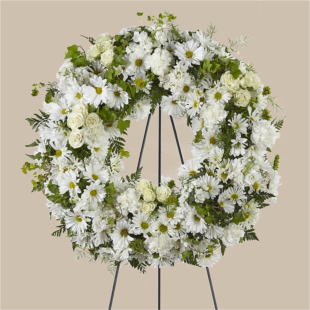 Faithful Wishes Wreath – MAY'S FLORAL, Nevada MO