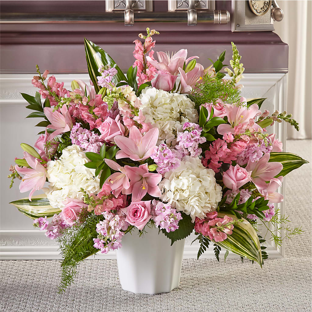 Simply Serene Floor Basket – MAY'S FLORAL, Nevada MO