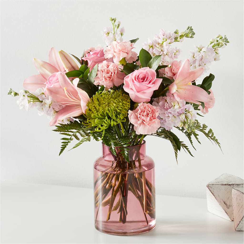 Pretty in Pink Bouquet – MAY'S FLORAL, Nevada MO