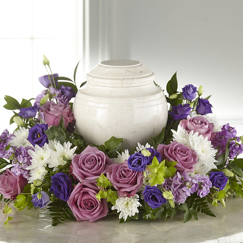 Blooming Sympathy Cremation Adornment – MAY'S FLORAL, Nevada MO