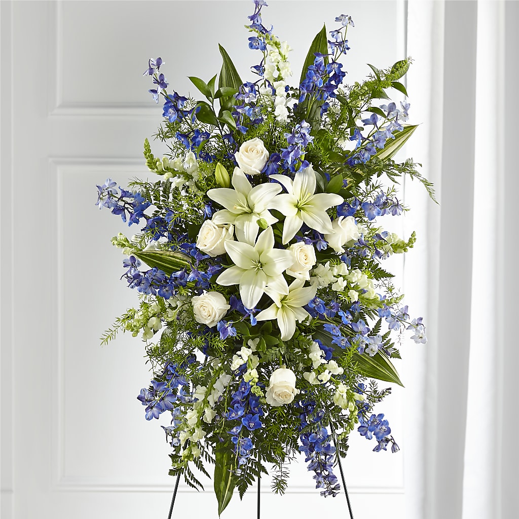 Faithful Friend Standing Spray – MAY'S FLORAL, Nevada MO