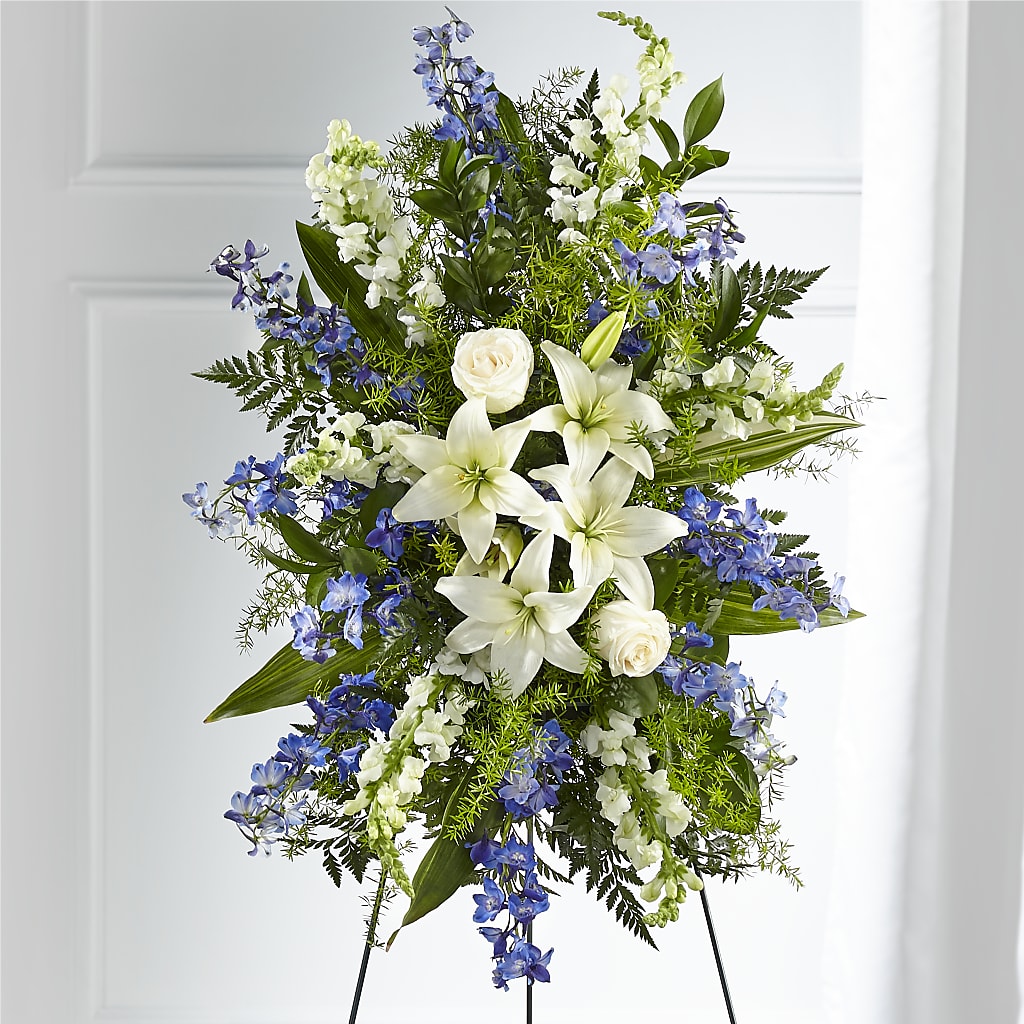 Faithful Friend Standing Spray – MAY'S FLORAL, Nevada MO