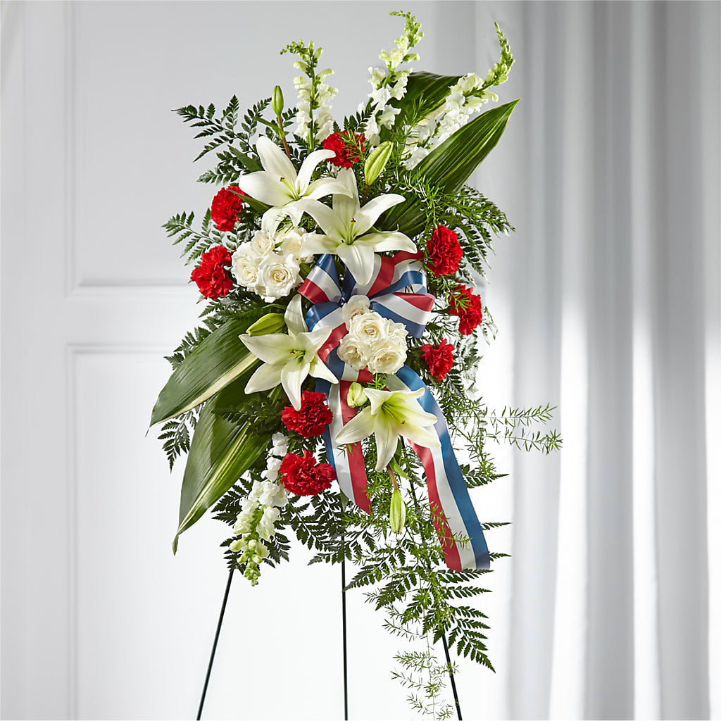 Stars of Life Standing Spray – MAY'S FLORAL, Nevada MO