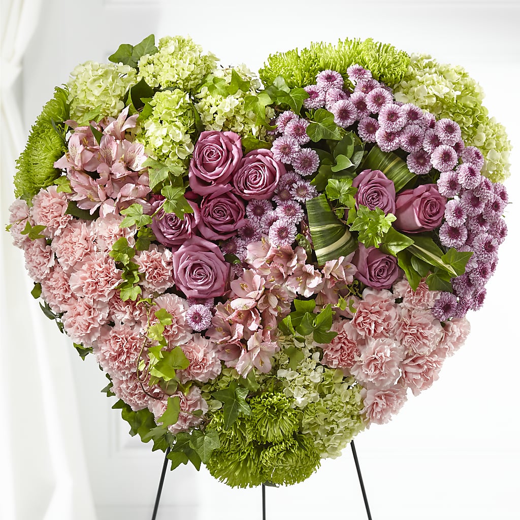Heartwarming Standing Heart – MAY'S FLORAL, Nevada MO