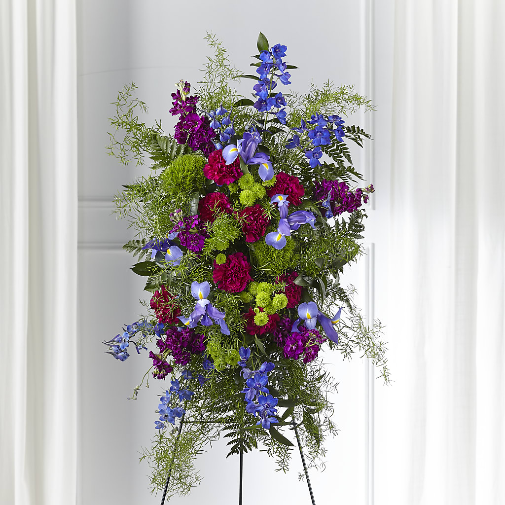 Heavenly Skies Standing Spray – MAY'S FLORAL, Nevada MO