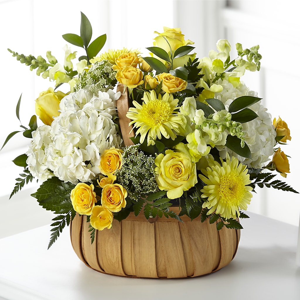 Rustic Remembrance Basket – MAY'S FLORAL, Nevada MO