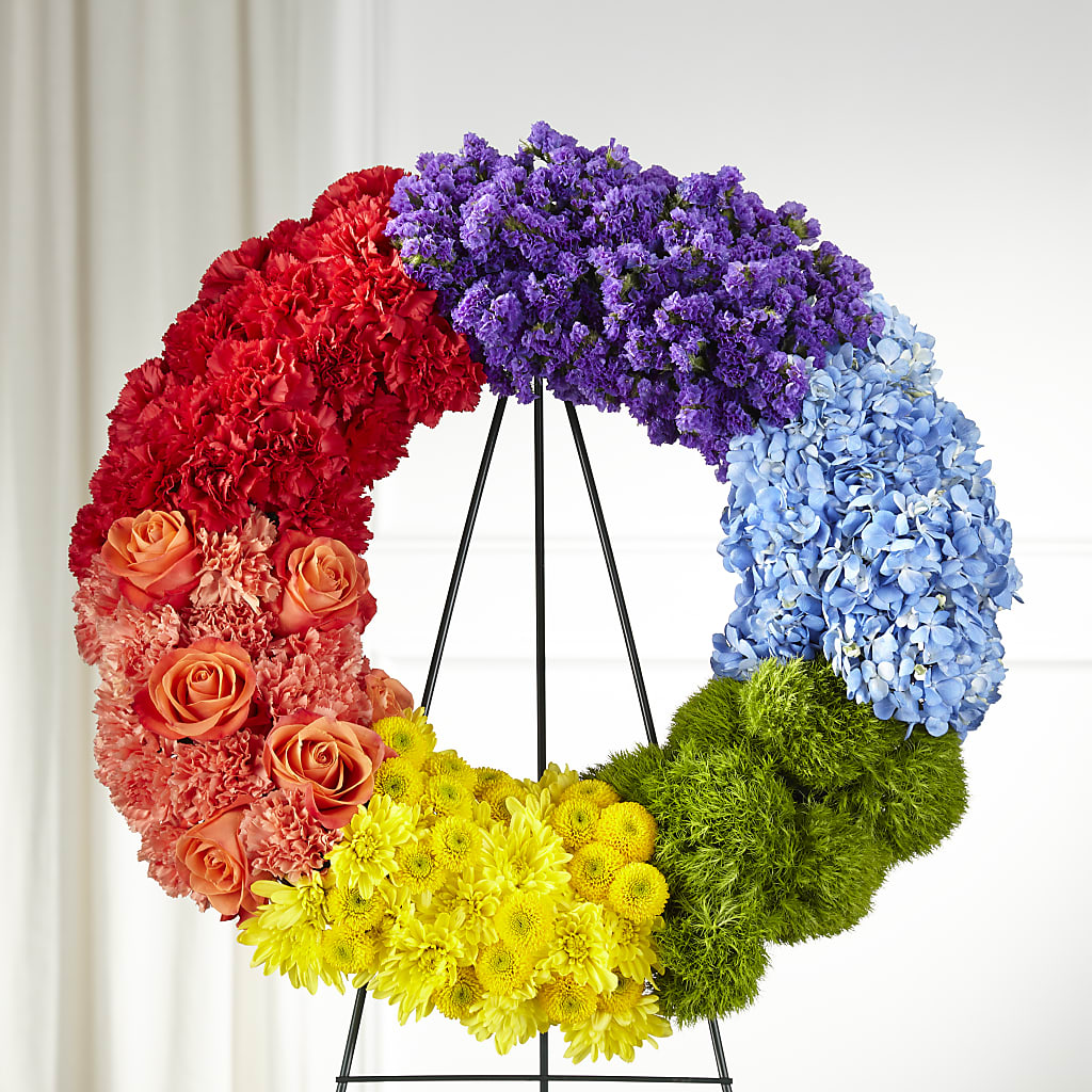 Circle of Love Wreath – MAY'S FLORAL, Nevada MO