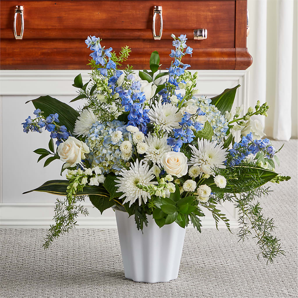 Everlasting Memories Floor Basket – MAY'S FLORAL, Nevada MO