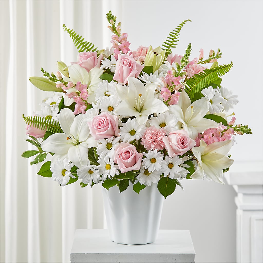 Soft Touch Tabletop Basket – MAY'S FLORAL, Nevada MO