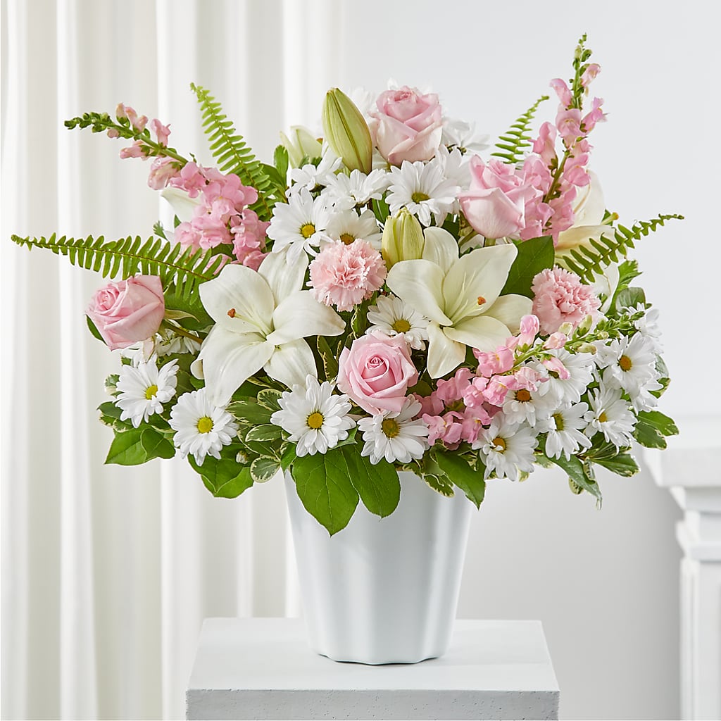 Soft Touch Tabletop Basket – MAY'S FLORAL, Nevada MO