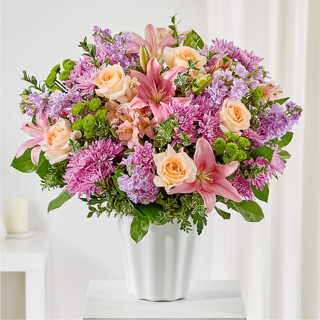 Supportive Embrace Tabletop Basket – MAY'S FLORAL, Nevada MO