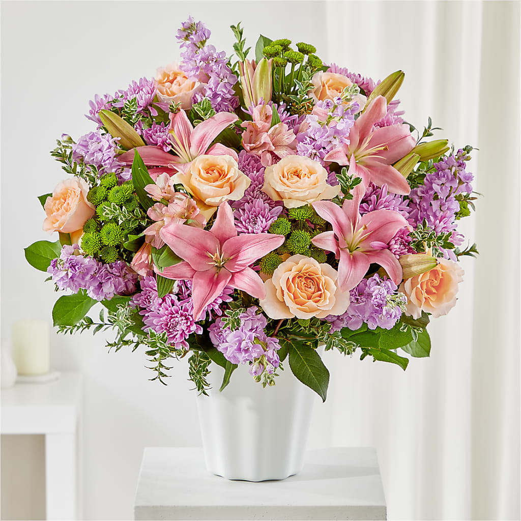 Supportive Embrace Tabletop Basket – MAY'S FLORAL, Nevada MO