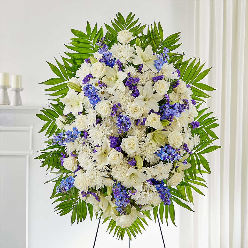 At Rest Standing Spray – MAY'S FLORAL, Nevada MO