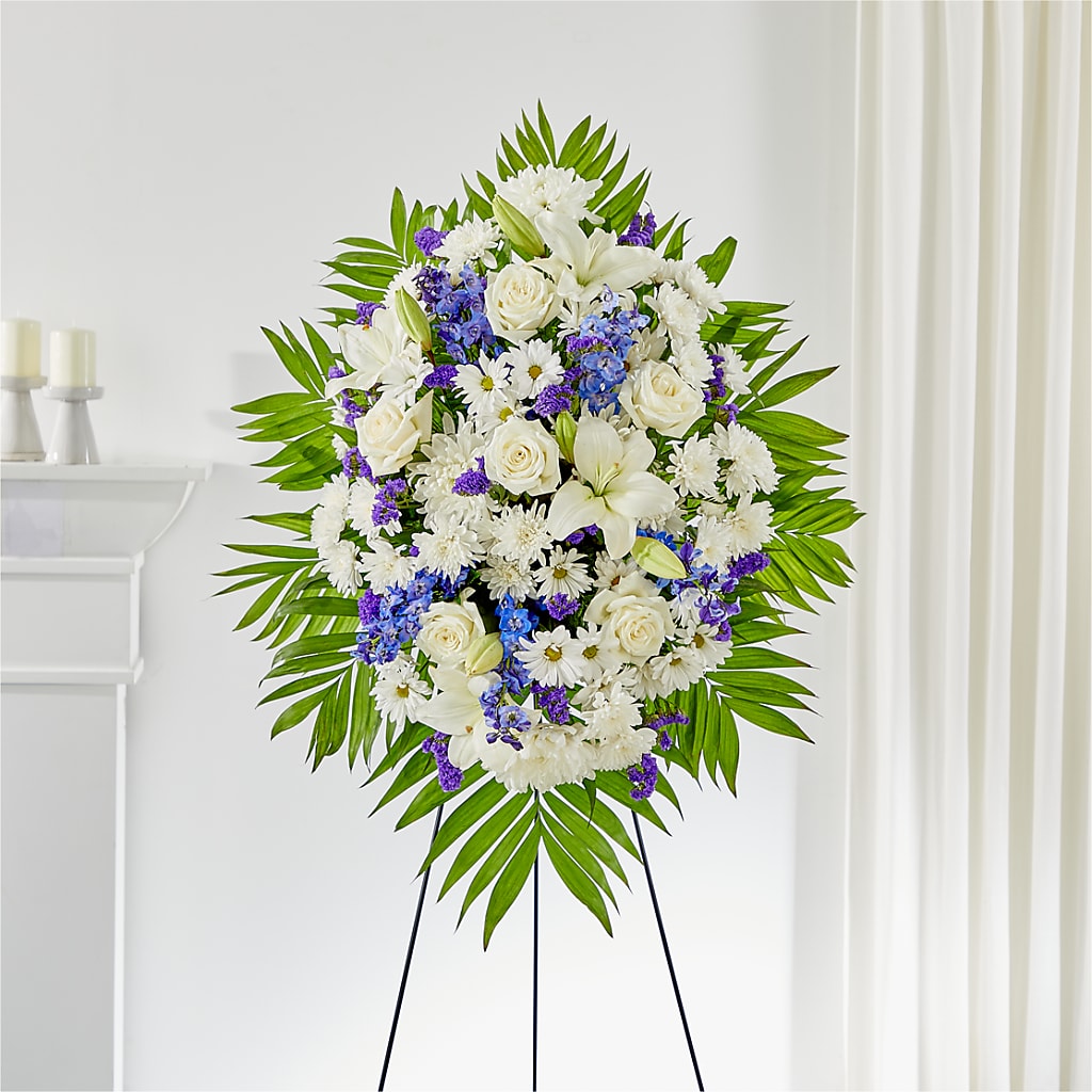 At Rest Standing Spray – MAY'S FLORAL, Nevada MO