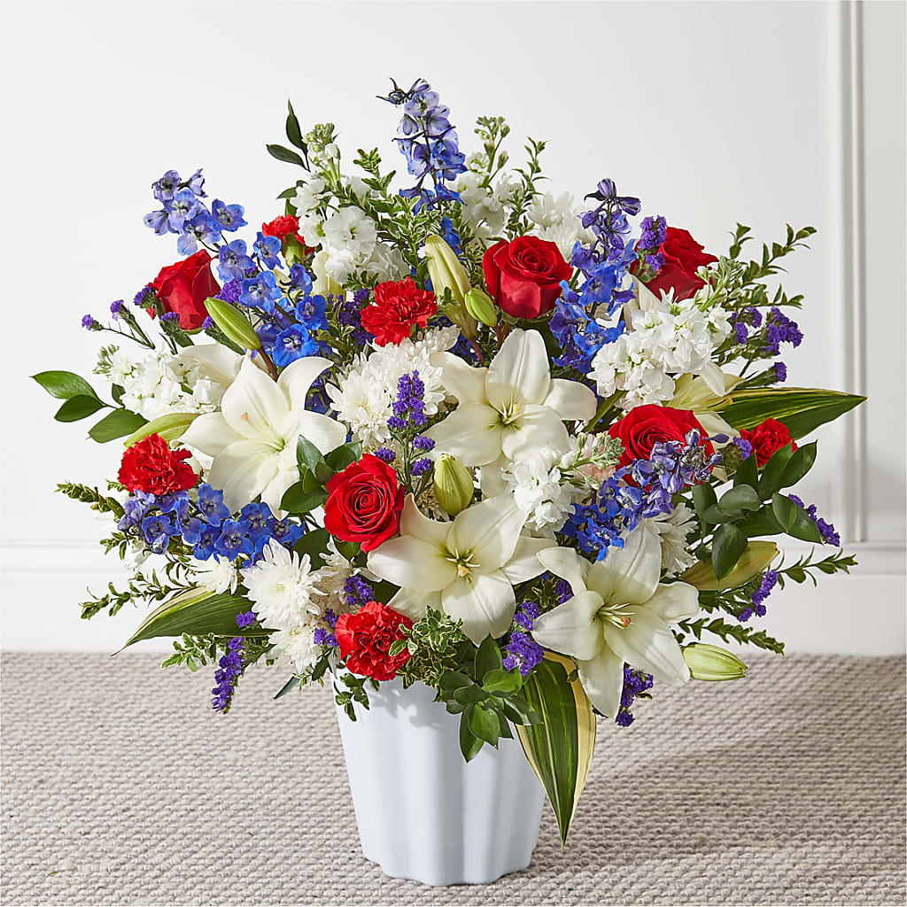 Consoled Floor Basket – MAY'S FLORAL, Nevada MO