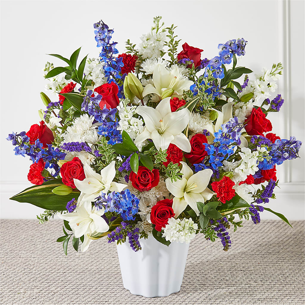 Consoled Floor Basket – MAY'S FLORAL, Nevada MO
