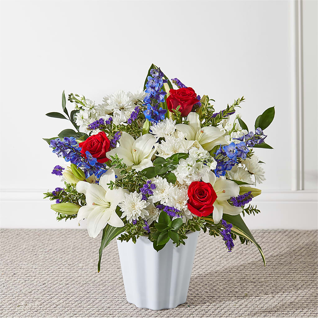 Consoled Floor Basket – MAY'S FLORAL, Nevada MO