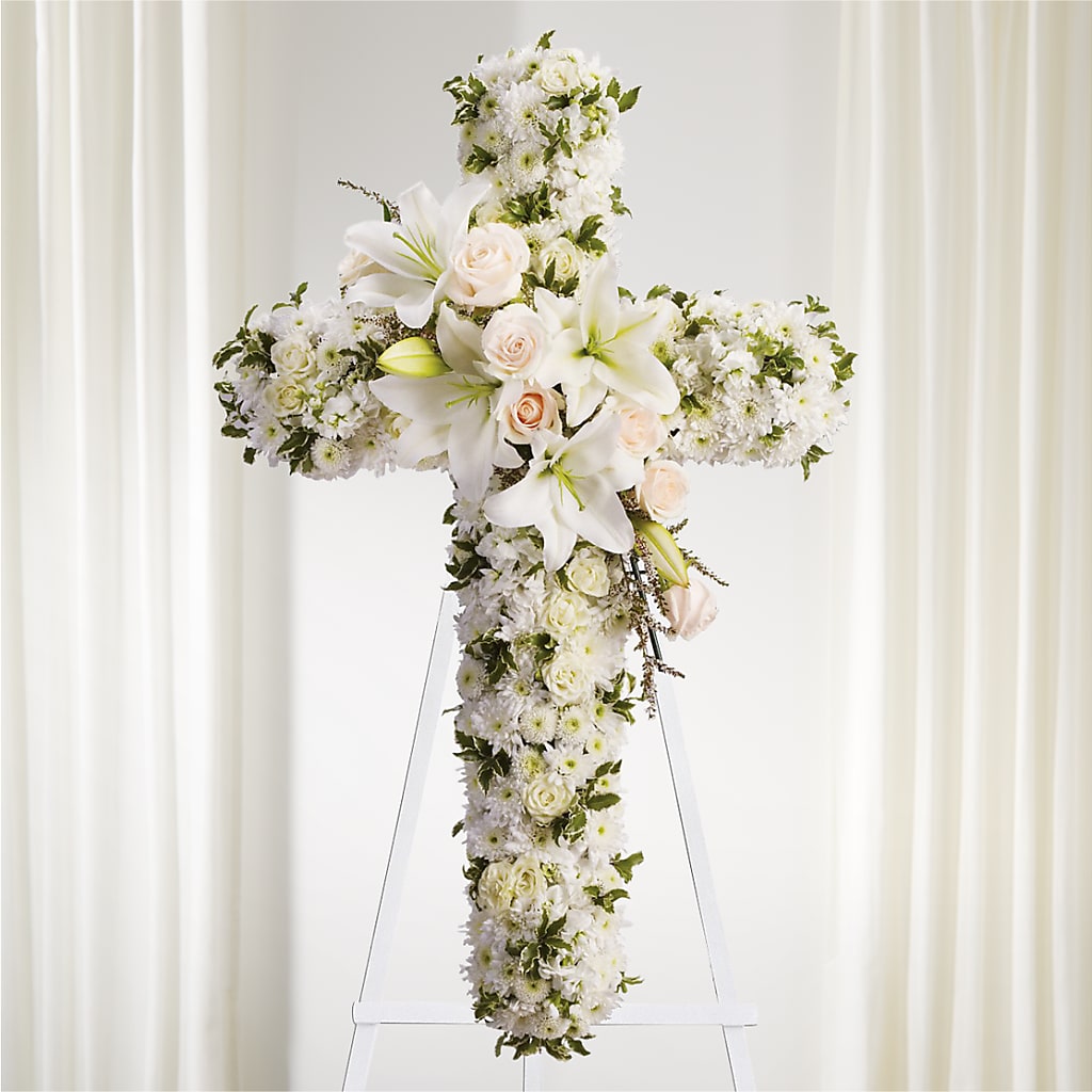 Spiritual Guidance Standing Spray – MAY'S FLORAL, Nevada MO