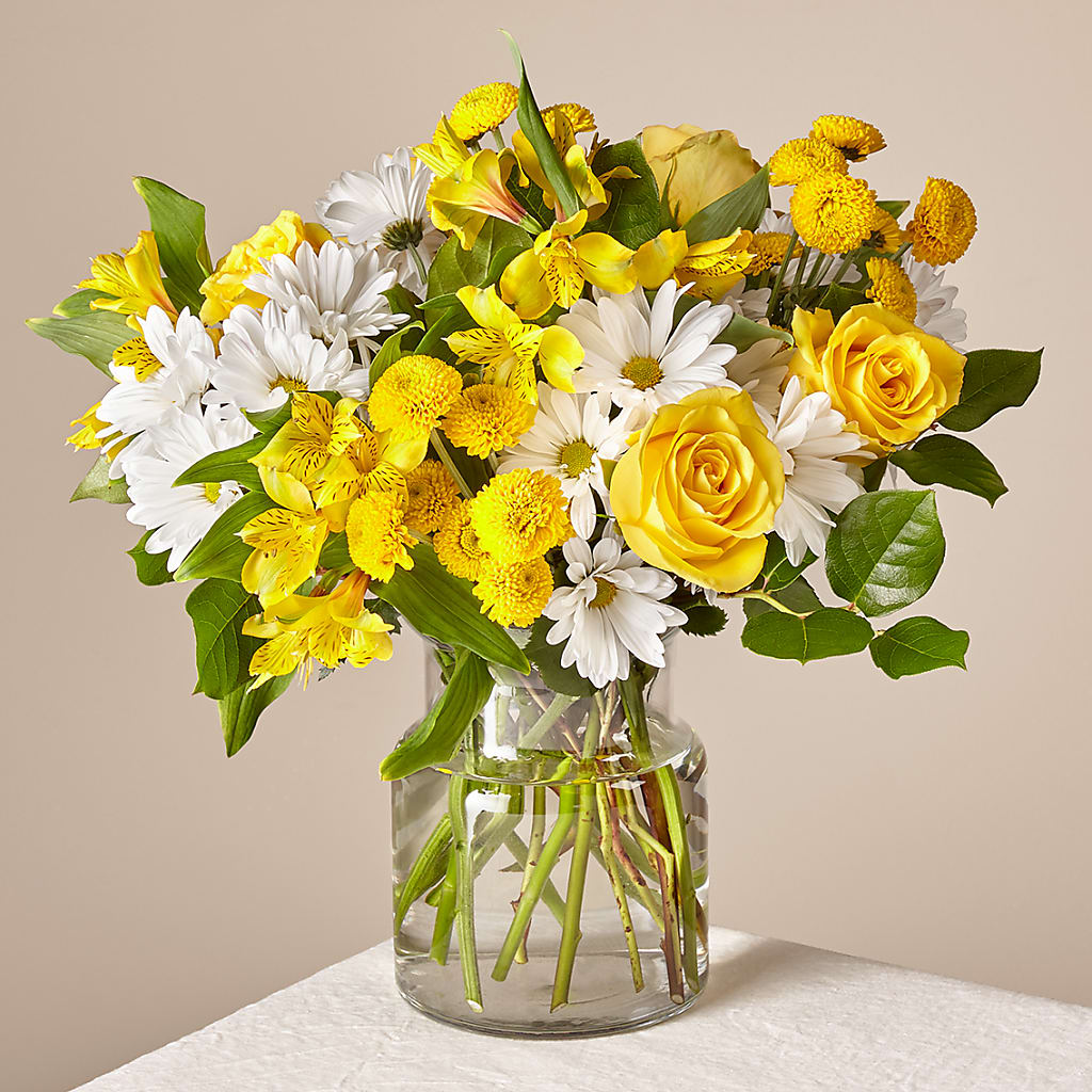 Sunny Sentiments Bouquet – MAY'S FLORAL, Nevada MO