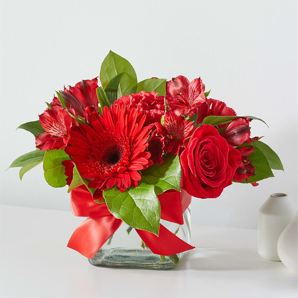 Red Hot Bouquet – MAY'S FLORAL, Nevada MO