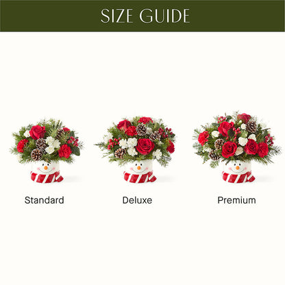 Jolly Snowman Bouquet – MAY'S FLORAL, Nevada MO