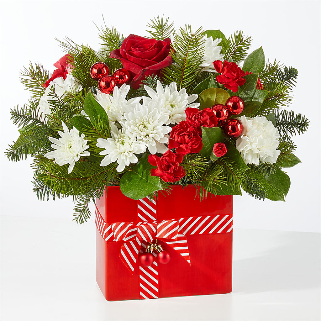 Presents Under the Tree Bouquet – MAY'S FLORAL, Nevada MO