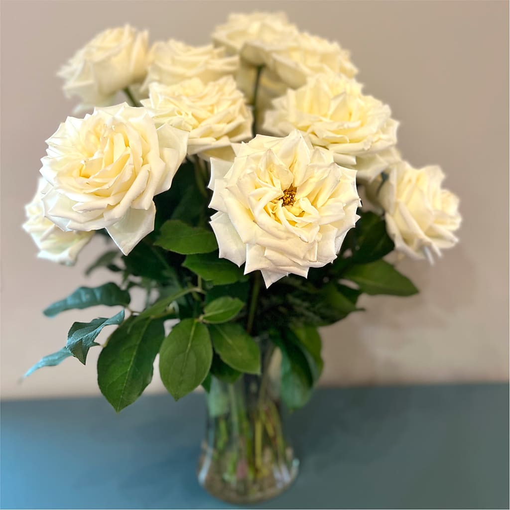 Long Stem Yellow Rose Bouquet – MAY'S FLORAL, Nevada MO