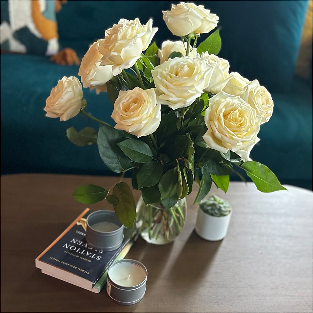 Long Stem Yellow Rose Bouquet – MAY'S FLORAL, Nevada MO