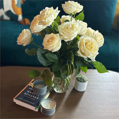 Long Stem Yellow Rose Bouquet – MAY'S FLORAL, Nevada MO