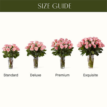 Long Stem Pink Rose Bouquet – MAY'S FLORAL, Nevada MO