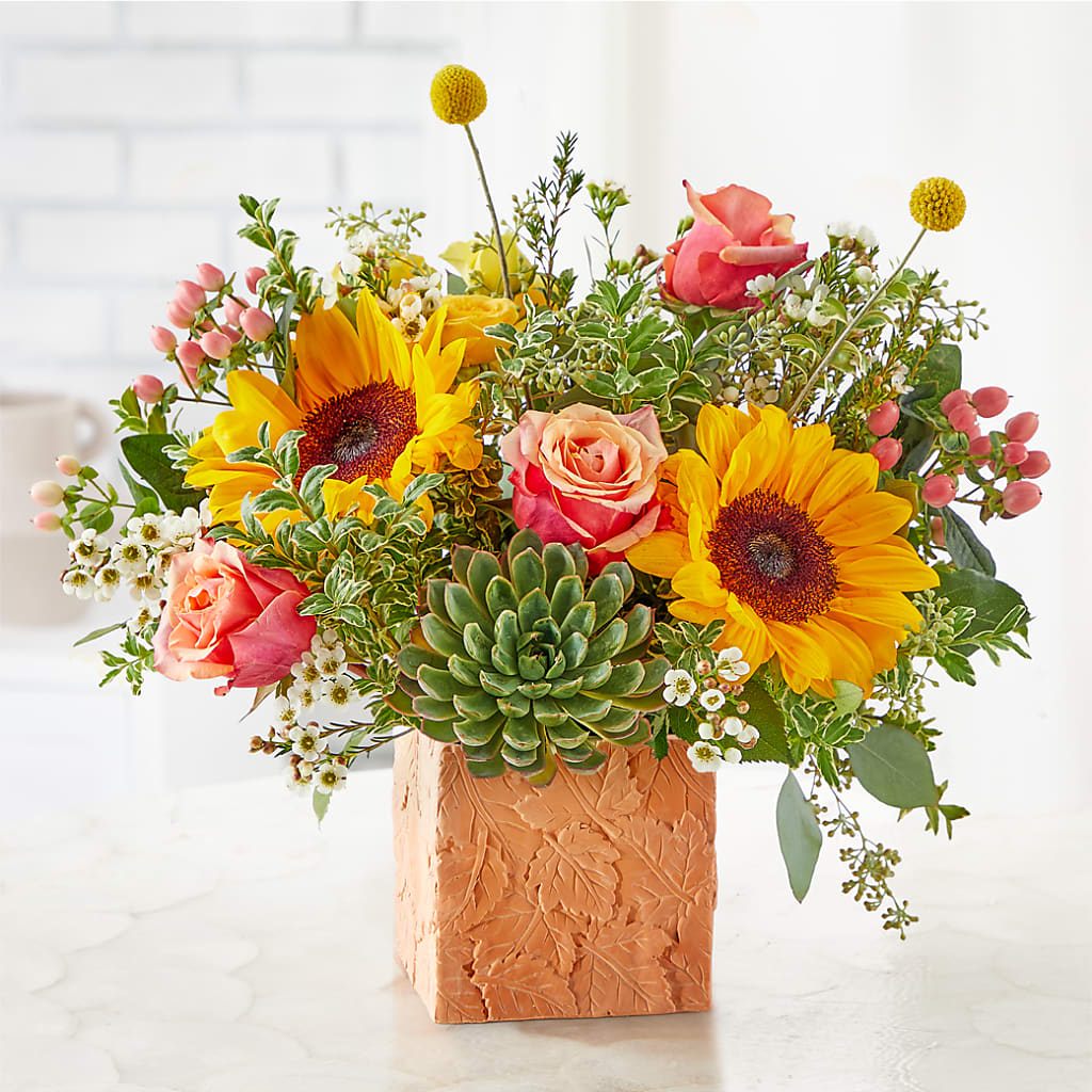 Sunflower Season Bouquet – MAY'S FLORAL, Nevada MO